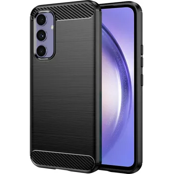 Pouzdro na mobilní telefon Techsuit Karbon Silikon Samsung Galaxy A54 Černý