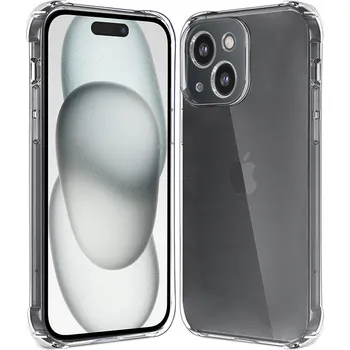 Pouzdro na mobilní telefon Techsuit Nárazuvzdorný Průhledný Silikon iPhone 15 Plus Clear