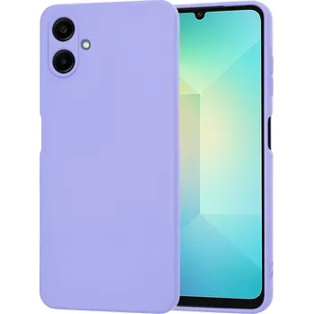 Pouzdro na mobilní telefon Techsuit SoftFlex pro Samsung Galaxy A06 světle fialová