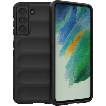 Pouzdro na mobilní telefon Techsuit Kouzelný štít Samsung Galaxy S21 FE 5G Černý