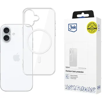 Pouzdro na mobilní telefon 3mk MagCase pro iPhone 17 průhledný