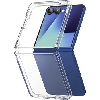 Pouzdro na mobilní telefon Ringke Fusion pouzdro pro Samsung Galaxy Z Flip7 průhledné