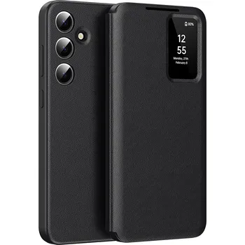 Pouzdro na mobilní telefon Techsuit SmartView Series pro Samsung Galaxy S24 černý