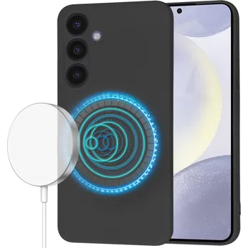 Pouzdro na mobilní telefon Techsuit SoftFlex MagSafe pro Samsung Galaxy S24 Plus černá