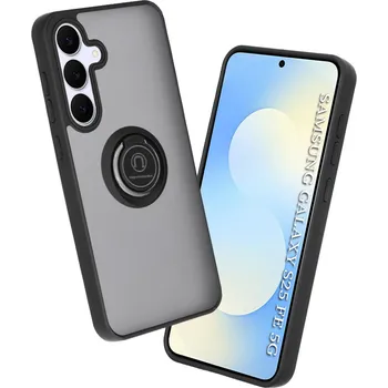 Pouzdro na mobilní telefon Pouzdro Techsuit Glinth pro Samsung Galaxy S25 FE černé