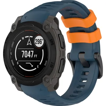 Řemínek na hodinky Řemínek Techsuit Garmin Instinct E 40mm modrý
