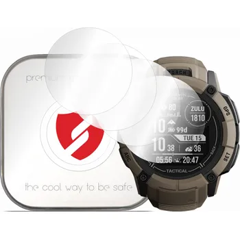 Ochrana displeje Premium Classic 4 ks Garmin Instinct 2X Solar čirá