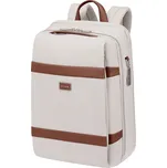 Samsonite IMAGE BIZ Batoh na notebook 14.1" Slonovinová Bílá Ivory