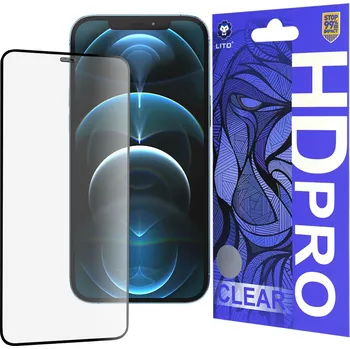 Lito HD Pro Clear iPhone 12 Pro Max Černá