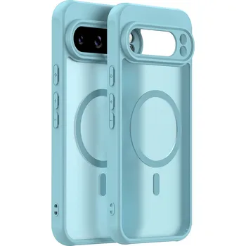 Pouzdro na mobilní telefon Techsuit HaloFrost II MagSafe pro Google Pixel 10 Pro v mátově zelené