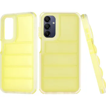Pouzdro na mobilní telefon Techsuit Wave Shield Samsung Galaxy A15 4G A15 5G Yellow
