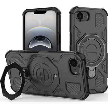 Pouzdro na mobilní telefon Techsuit Carbon Shield PRO pro iPhone 16e černý