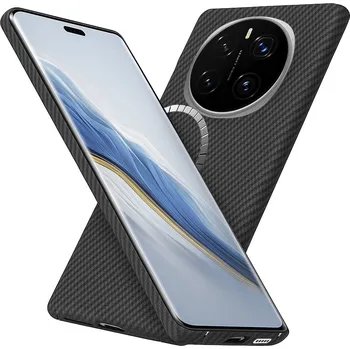 Pouzdro na mobilní telefon Techsuit Aramid Fiber MagSafe pro Honor Magic7 Pro černý