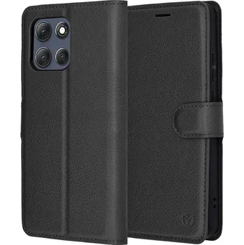 Pouzdro na mobilní telefon Pouzdro Techsuit Leather Folio pro Motorola Moto G86 Power černé