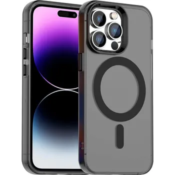 Pouzdro na mobilní telefon Techsuit CandyCase MagSafe pro iPhone 14 Pro Max černý
