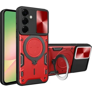 Pouzdro na mobilní telefon Techsuit CamGuard Pro pro Samsung Galaxy A56 5G červený