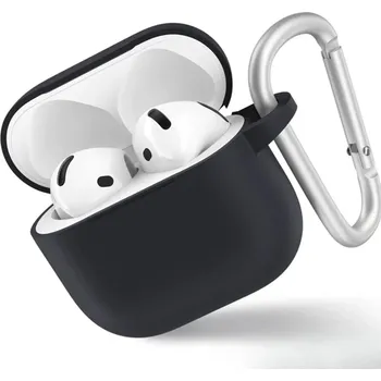 Příslušenství pro sluchátka Blueo Liquid Silicone ochranné pouzdro pro AirPods 4 černé