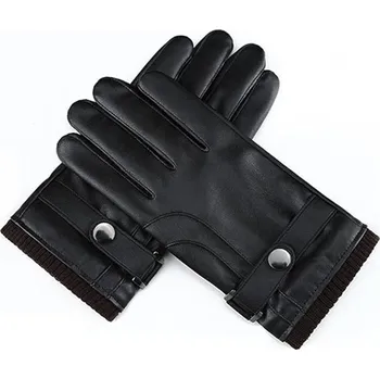 Rukavice Techsuit Touchscreen rukavice OG102 PU elegantní design větruodolné černé