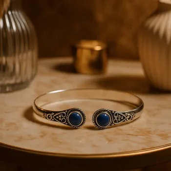 Náramek s kamenem Lapis lazuli – energie intuice a ochrany