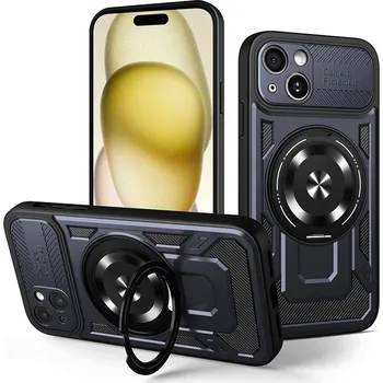 Pouzdro na mobilní telefon Techsuit RuggedCam pro iPhone 15 modrá