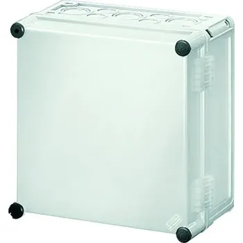 Rozvaděč Mi-prázdná skříň, vestavný rozměr 275x275x146mm, neprůhledné víko HENSEL MI 9201