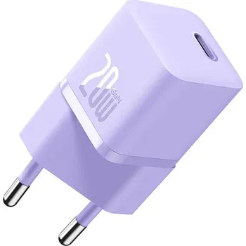 Baseus CCGN050105 GaN Type-C 20W Fialová