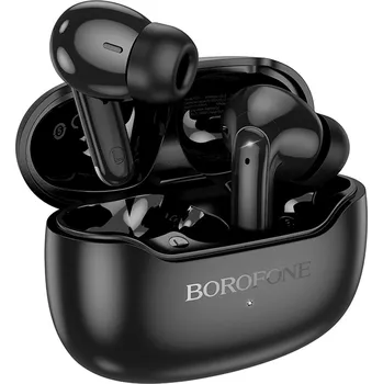 Sluchátka Borofone bezdrátová sluchátka Shine FQ1 Bluetooth V5.4 TWS černá