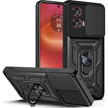 Pouzdro na mobilní telefon Techsuit CamShield Motorola Edge 50 Fusion pouzdro Black