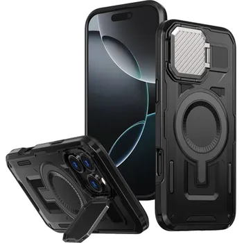 Pouzdro na mobilní telefon Techsuit CamVault MagSafe pro iPhone 16 Pro černý