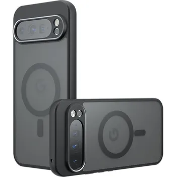 Pouzdro na mobilní telefon Techsuit PureFrost MagSafe Google Pixel 9 Pro XL matná černá