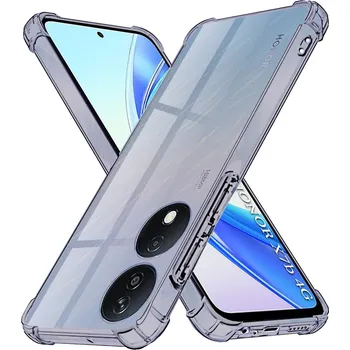 Pouzdro na mobilní telefon Techsuit Shockproof průhledný silikon Honor X7b X7b 5G 90 SMART kouřově černý