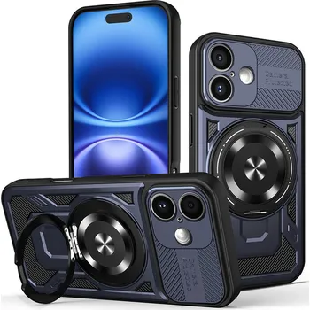 Pouzdro na mobilní telefon Techsuit RuggedCam pro iPhone 16 Plus modrá