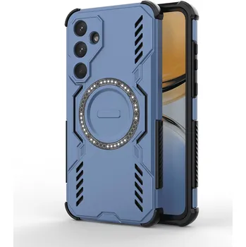Pouzdro na mobilní telefon Pouzdro Techsuit ArmorMag pro Samsung Galaxy A55 5G modré