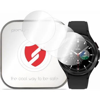 Ochrana displeje Premium Classic 4ks Samsung Galaxy Watch4 Classic 46mm čirá