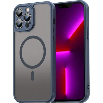 Pouzdro na mobilní telefon Techsuit HaloFrost II MagSafe pro iPhone 13 Pro námořnická modrá