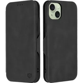 Pouzdro na mobilní telefon Techsuit Safe Wallet Plus pro iPhone 15 Plus Černá