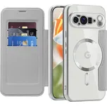 Pouzdro na knihu Techsuit SmartMag pro Google Pixel 10 Pro XL šedé
