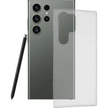 Pouzdro na mobilní telefon Techsuit Průhledný silikon Samsung Galaxy S23 Ultra
