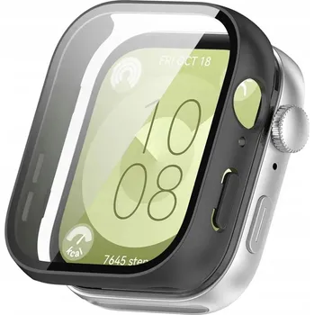 Příslušenství k chytrým hodinkám Pouzdro Techsuit Defense360 Pro pro Huawei Watch Fit 3 černé