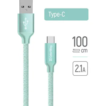 ColorWay Data Cable CW-CBUC003-MT USB 2.0 na Type-C 1m mátová