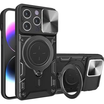 Pouzdro na mobilní telefon Techsuit CamGuard Pro iPhone 14 Pro Černá