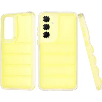 Pouzdro na mobilní telefon Techsuit Wave Shield Samsung Galaxy A35 5G Yellow