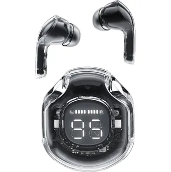 Sluchátka Acefast bezdrátová sluchátka T8 USB-C IPX4 Bluetooth 5.3 černá