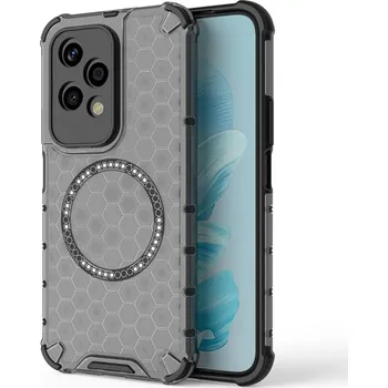 Pouzdro na mobilní telefon Techsuit HoneyComb Shield MagSafe Honor 200 Lite černý