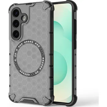 Pouzdro na mobilní telefon Techsuit HoneyComb Shield MagSafe pro Samsung Galaxy S25 Plus černá