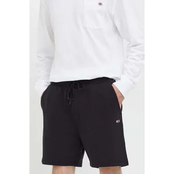 Pánské oblečení Bavlněné šortky Tommy Jeans DM0DM17495 černá 99X, vel. XL
