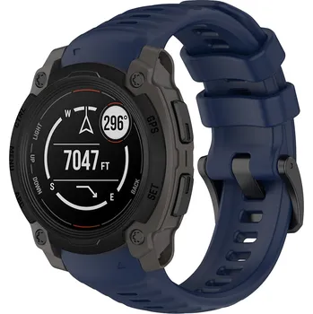 Řemínek na hodinky Řemínek Techsuit Garmin Instinct E 40mm tmavě modrý