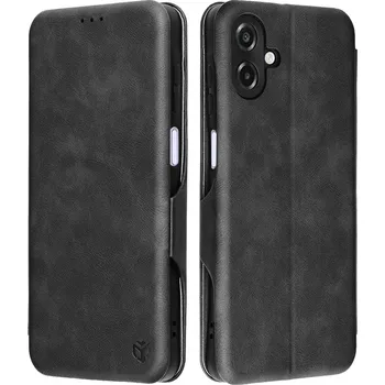 Pouzdro na mobilní telefon Techsuit Safe Wallet Plus pro Samsung Galaxy A07 4G černá