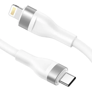 Lito Datový kabel LD02CL Type-C na Lightning Rychlonabíjecí 30W 1.2m bílý