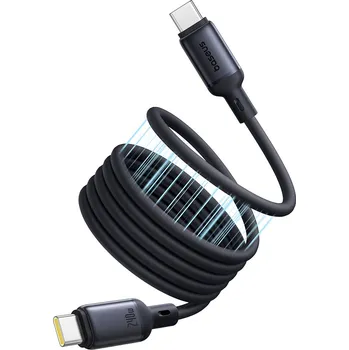 Baseus Data Cable PicoGo magnetický Type-C na Type-C 240W 1m černý